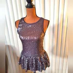 Stylish and festive sequin top